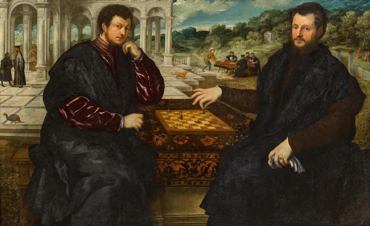Les Joueurs d'échecs - Pâris Bordone