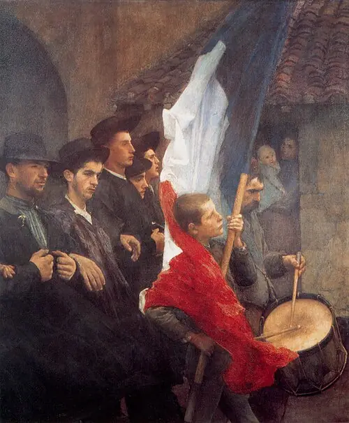 Les Conscrits - Pascal Dagnan-Bouveret