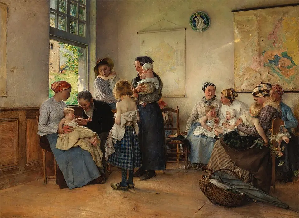 La Vaccination - Pascal Dagnan-Bouveret