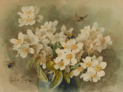 Fleurs de seringat - Paul de Longpré
