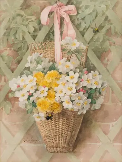 Panier suspendu - Paul de Longpré