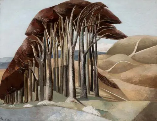 Bois sur les Downs - Paul Nash