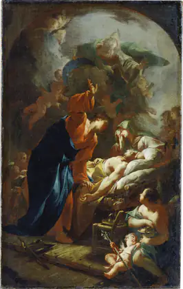 La mort de Joseph - Paul Troger