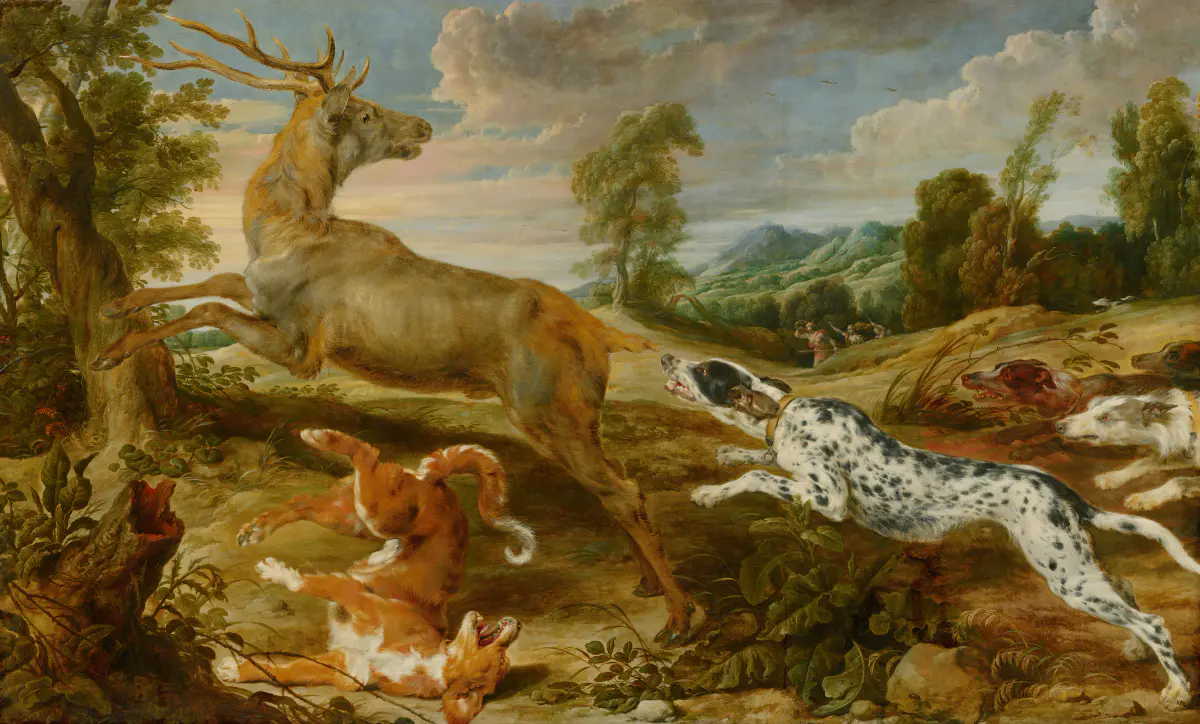 Chasse au cerf - Paul de Vos