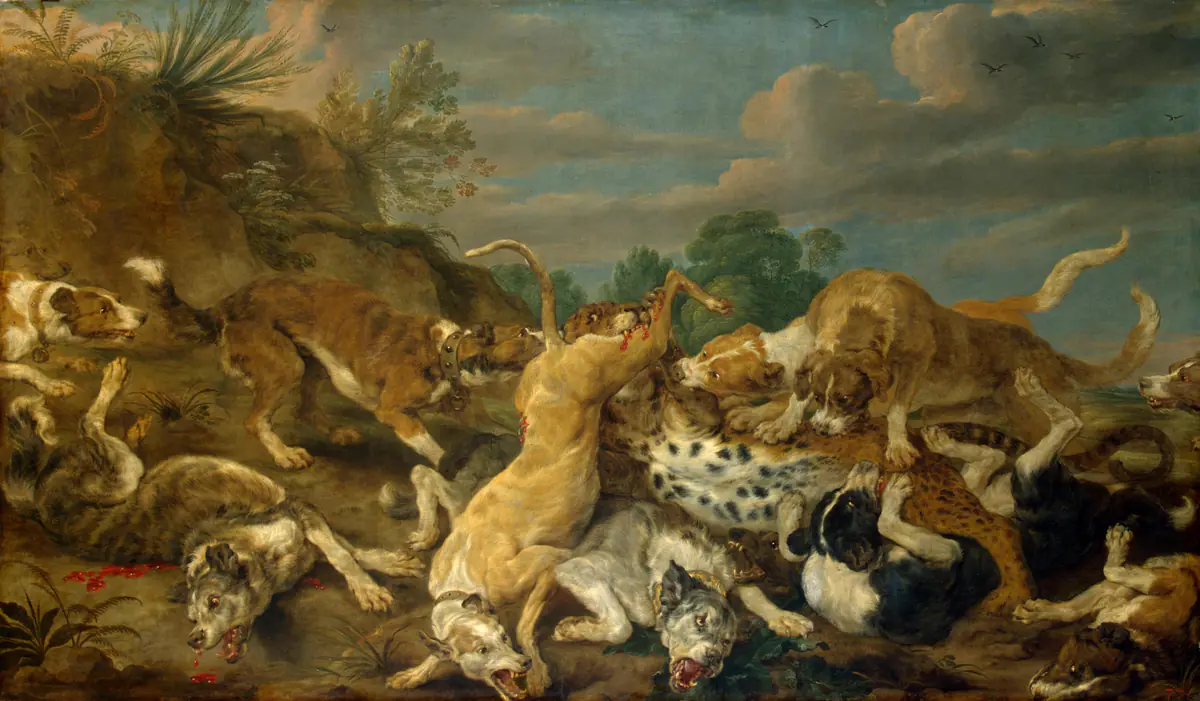 La chasse au léopard - Paul de Vos