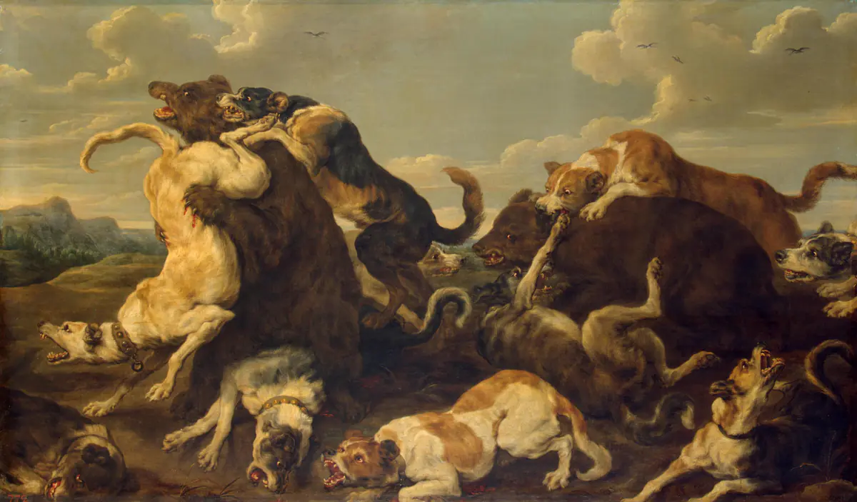 Chasse à l'ours - Paul de Vos