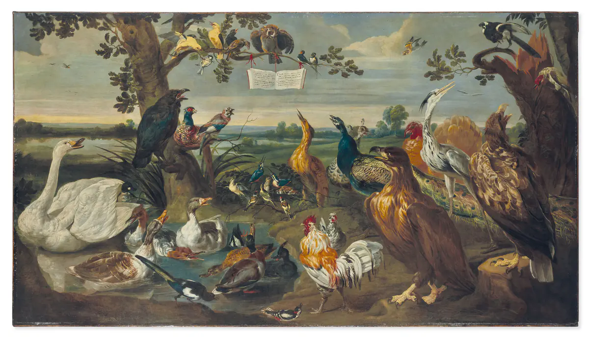 Le concert d'oiseaux - Paul de Vos