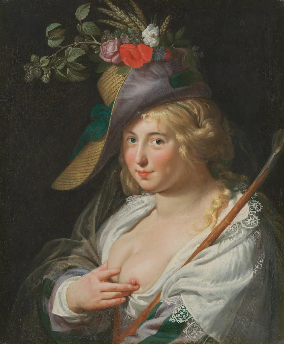 La belle bergère - Paulus Moreelse