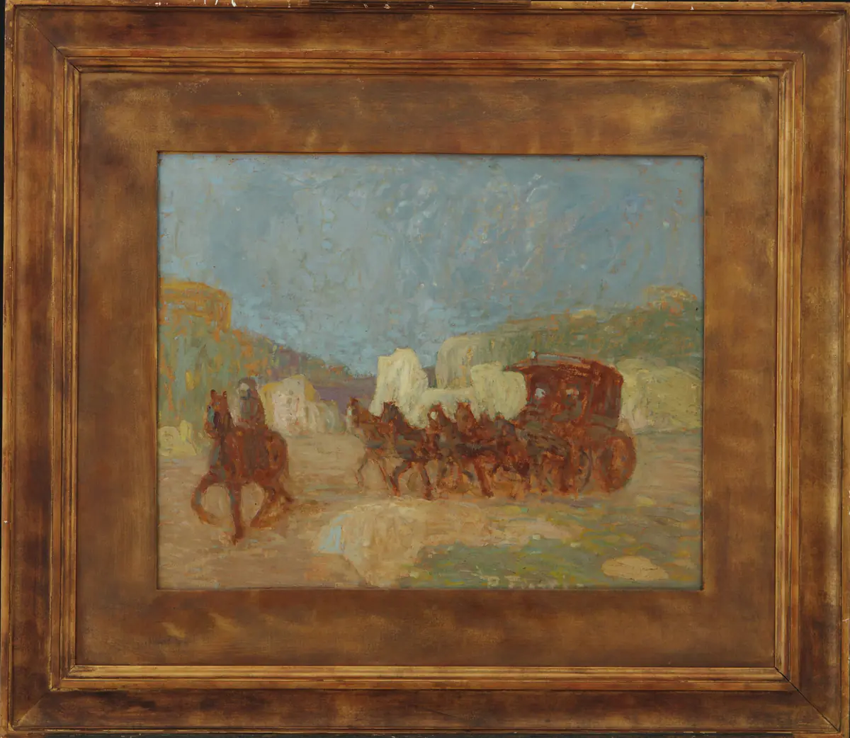 une course - Pedro Figari