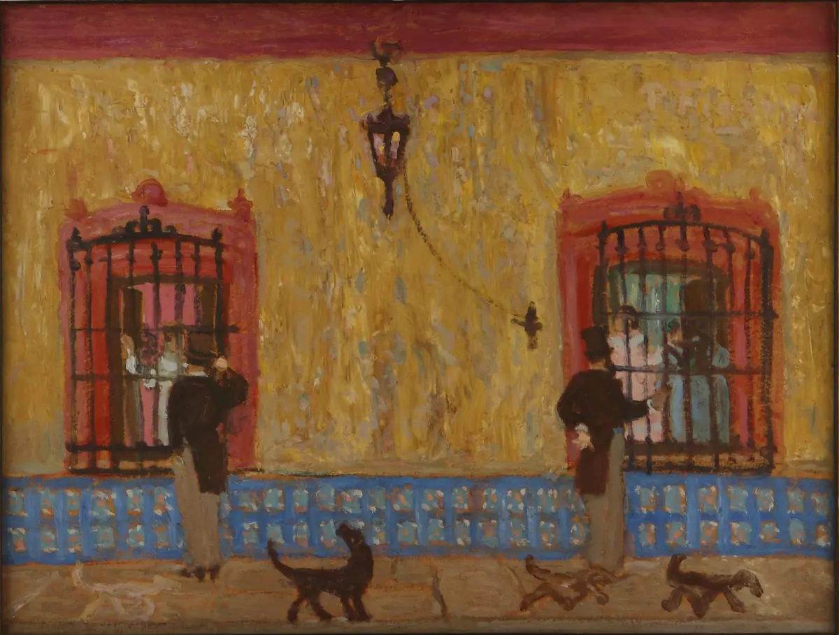 Peler le pavé - Pedro Figari