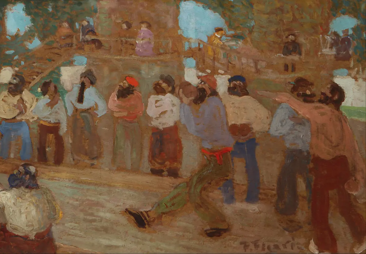 terrain de pétanque - Pedro Figari