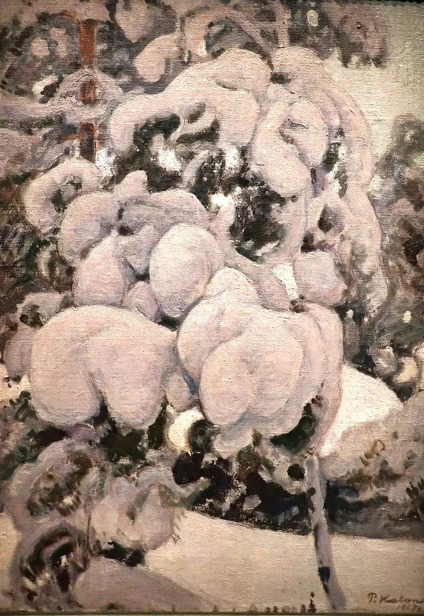 Arbres enneigés - Pekka Halonen
