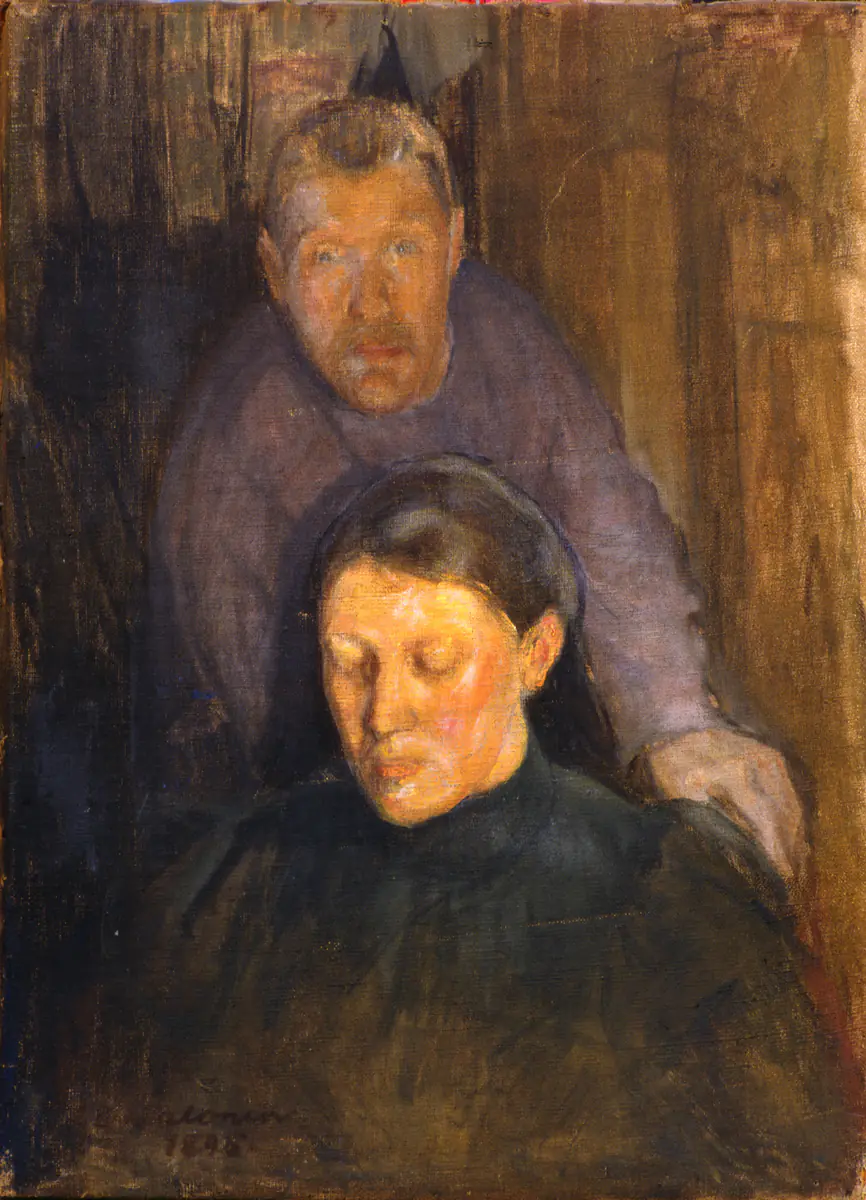 Double portrait - Pekka Halonen