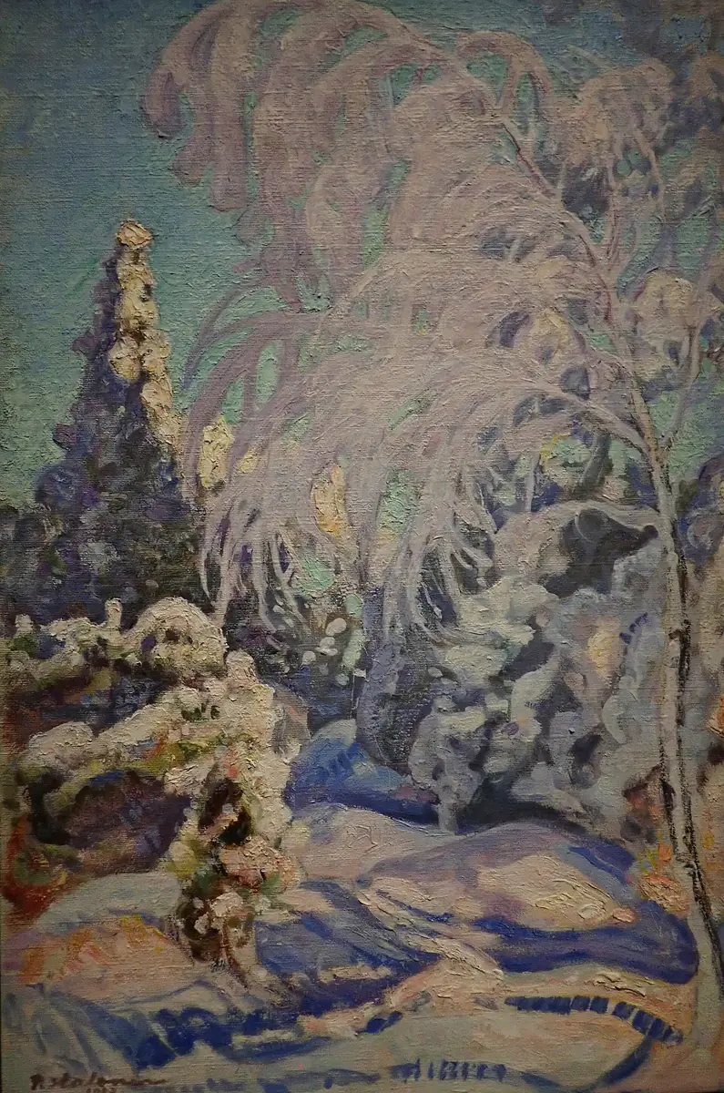 Fin de l'hiver - Pekka Halonen