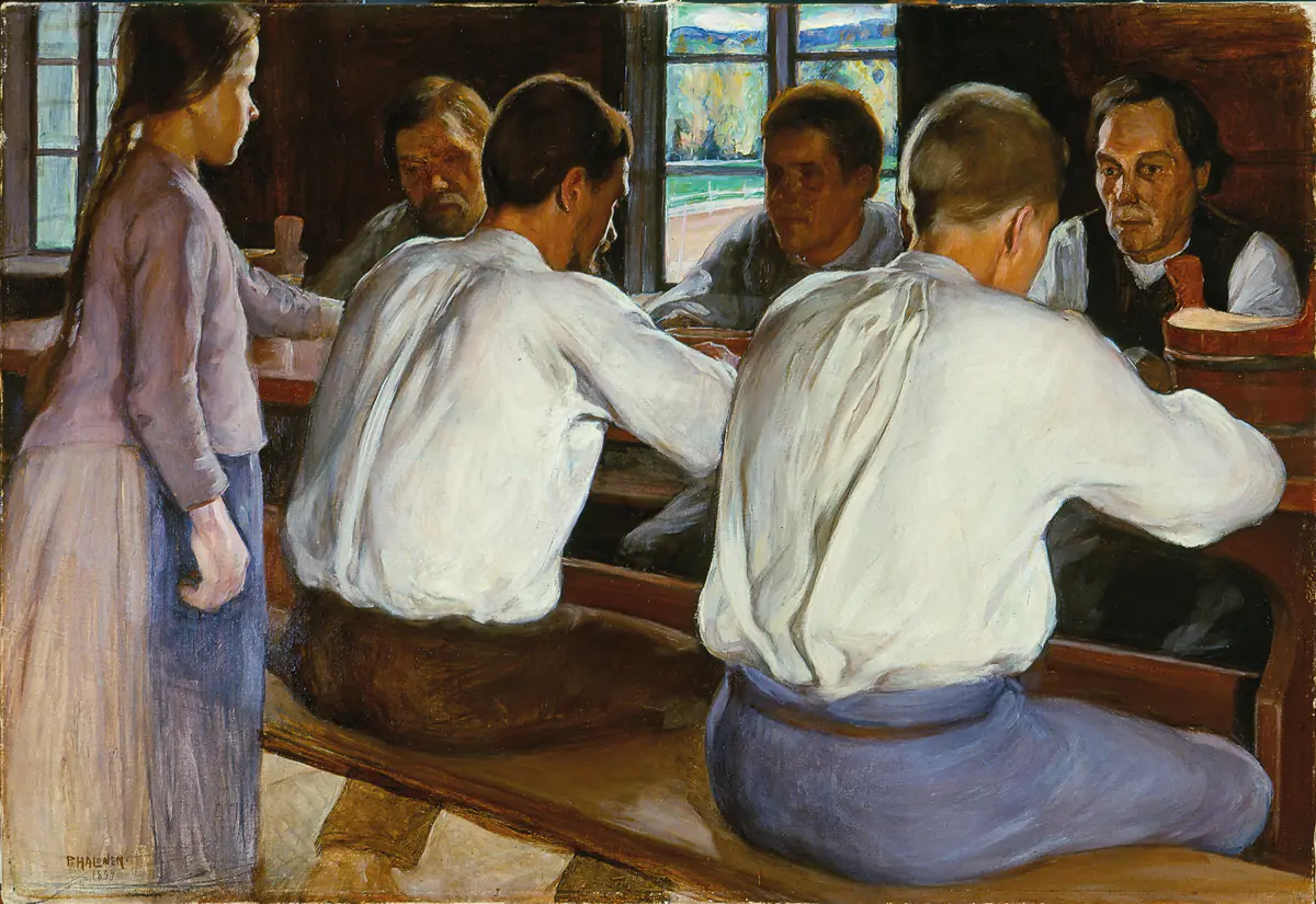 L'heure du repas - Pekka Halonen