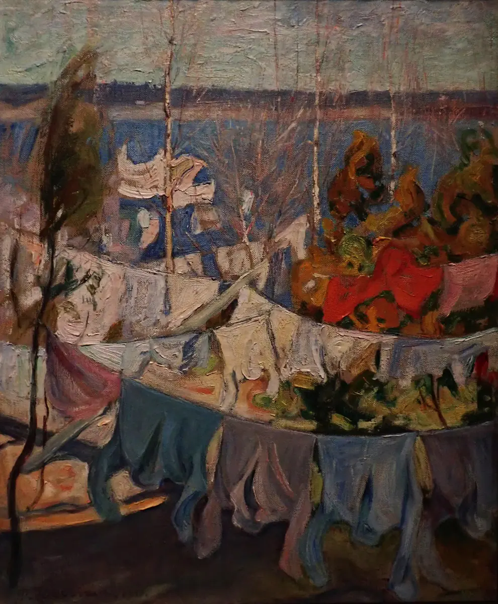 Le Linge séchant - Pekka Halonen