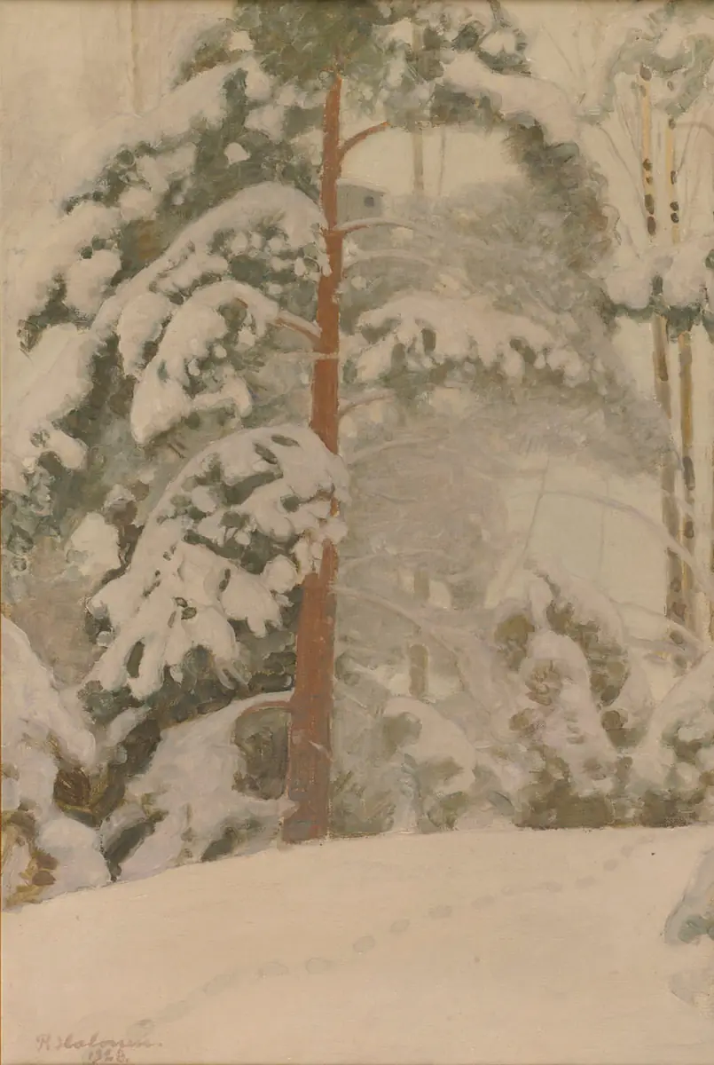 Pin dans la neige - Pekka Halonen