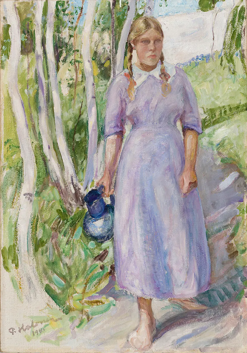 La Porteuse d'eau - Pekka Halonen