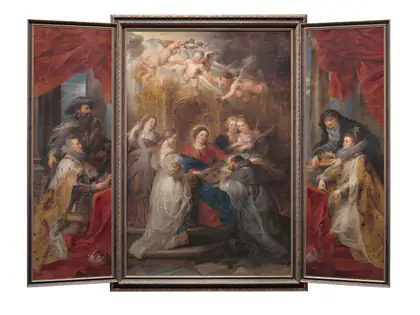 Retable d'Ildefonso - Peter Paul Rubens
