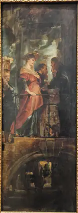 La visite - Peter Paul Rubens
