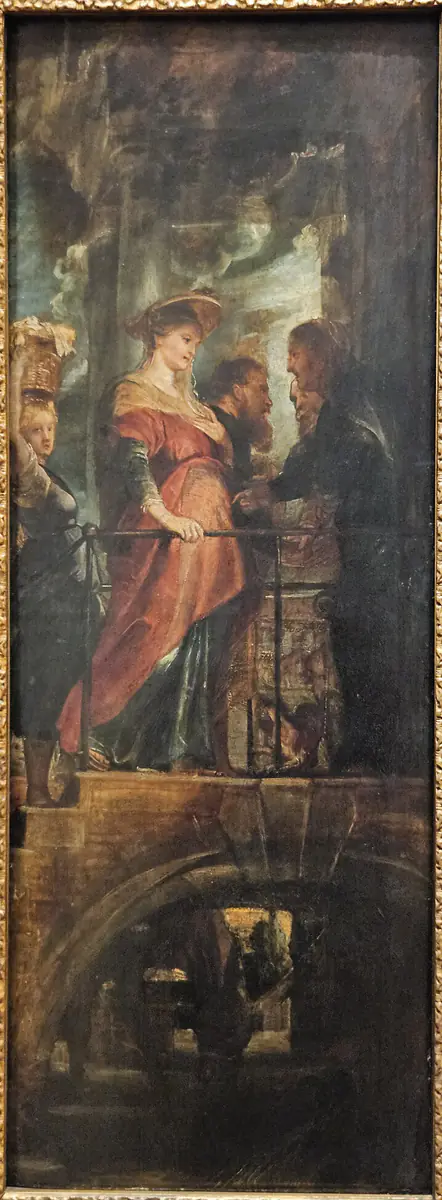 La visite - Peter Paul Rubens