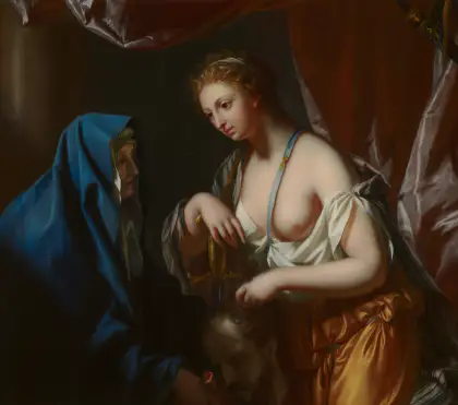 Judith avec la tête d'Holopherne - Philip van Dijk