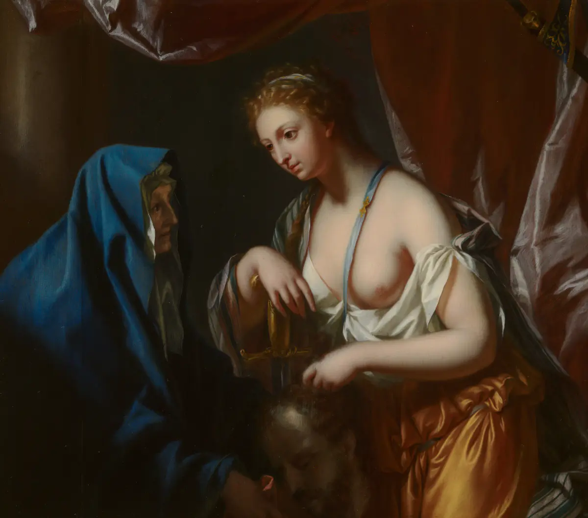 Judith avec la tête d'Holopherne - Philip van Dijk
