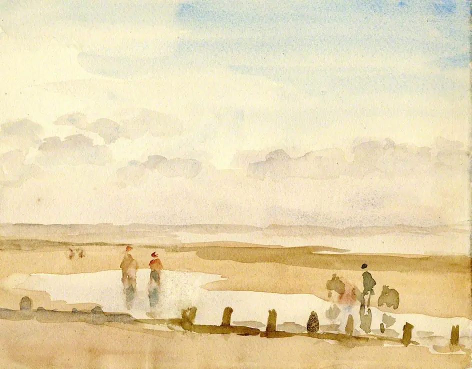 Les Sables de Whitstable - Philip Wilson Steer