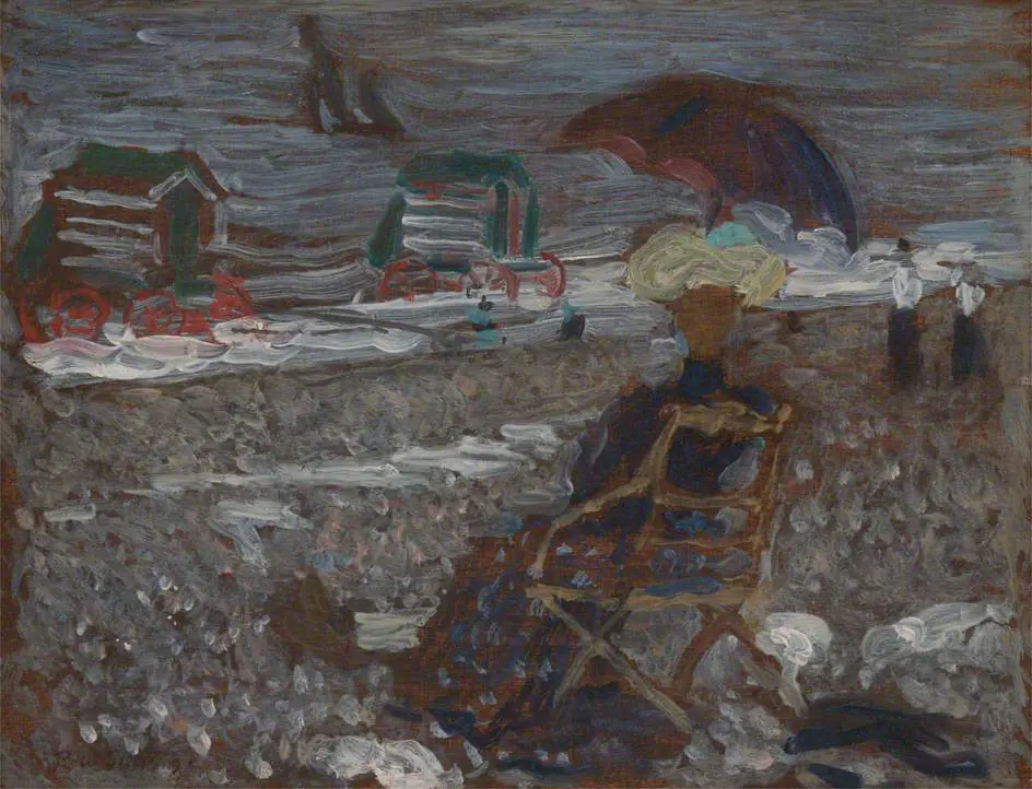Scène de plage - Philip Wilson Steer
