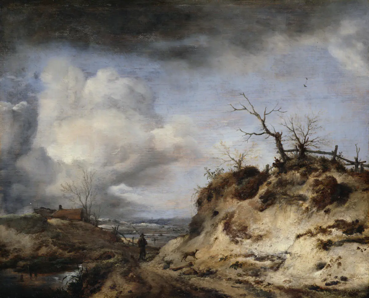 Chemin à travers les dunes - Philips Wouwerman