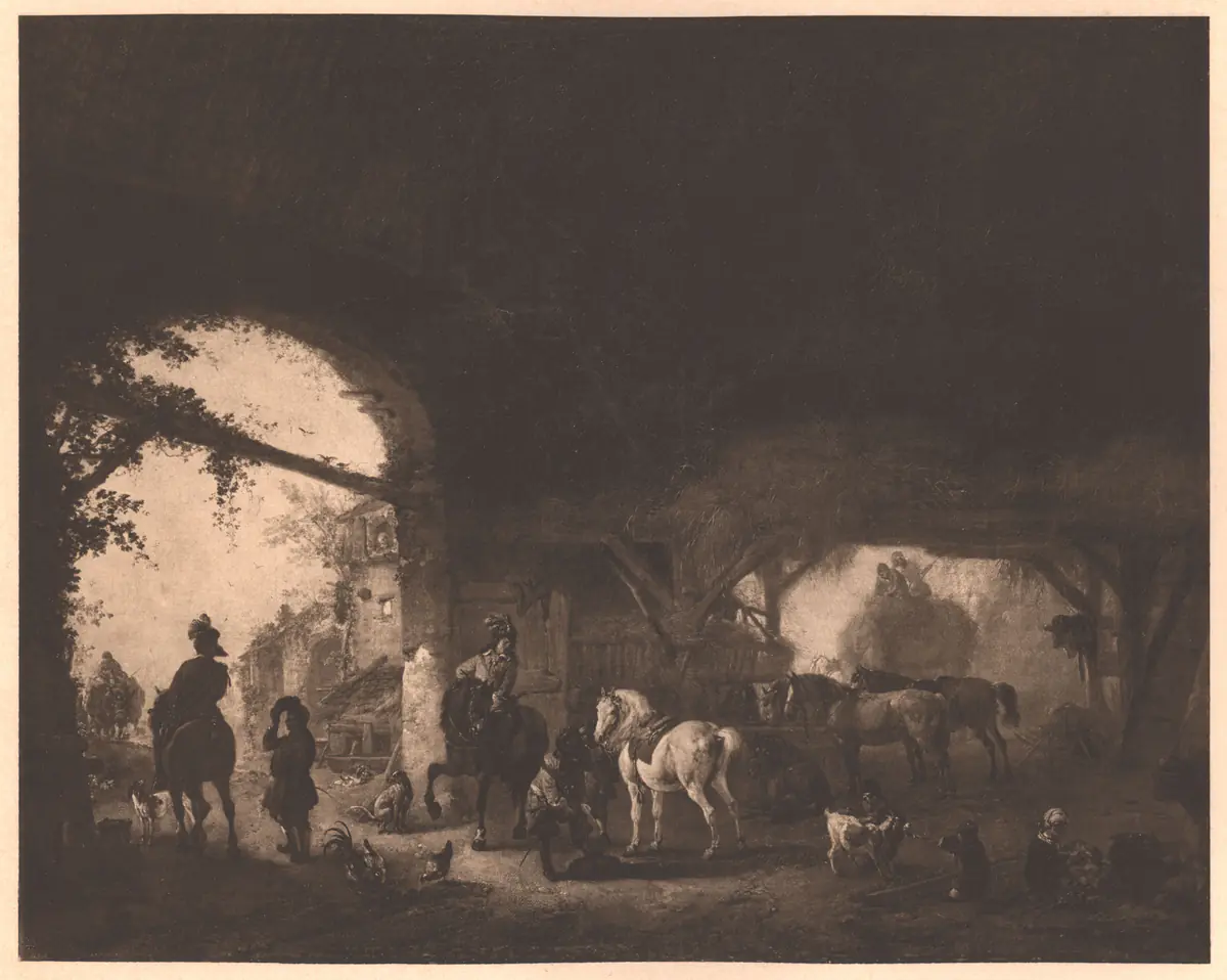 Intérieur stable - Philips Wouwerman