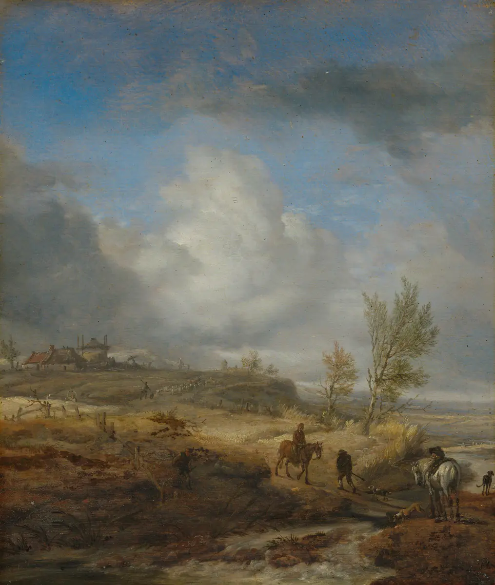 Paysage de dunes - Philips Wouwerman