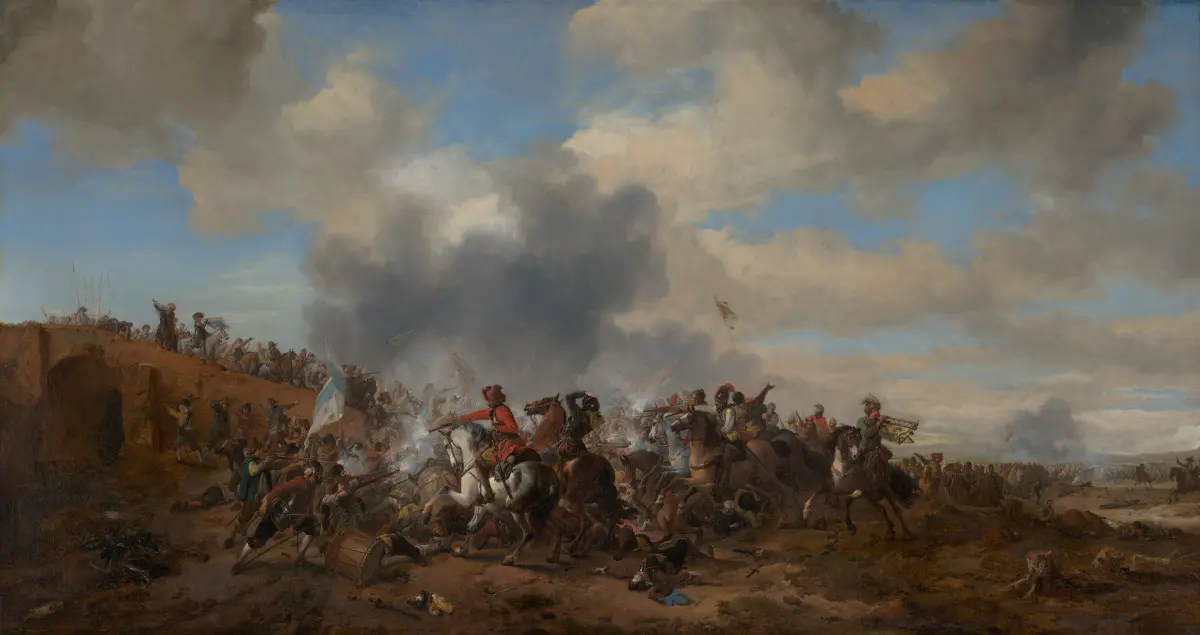 Scène de bataille - Philips Wouwerman