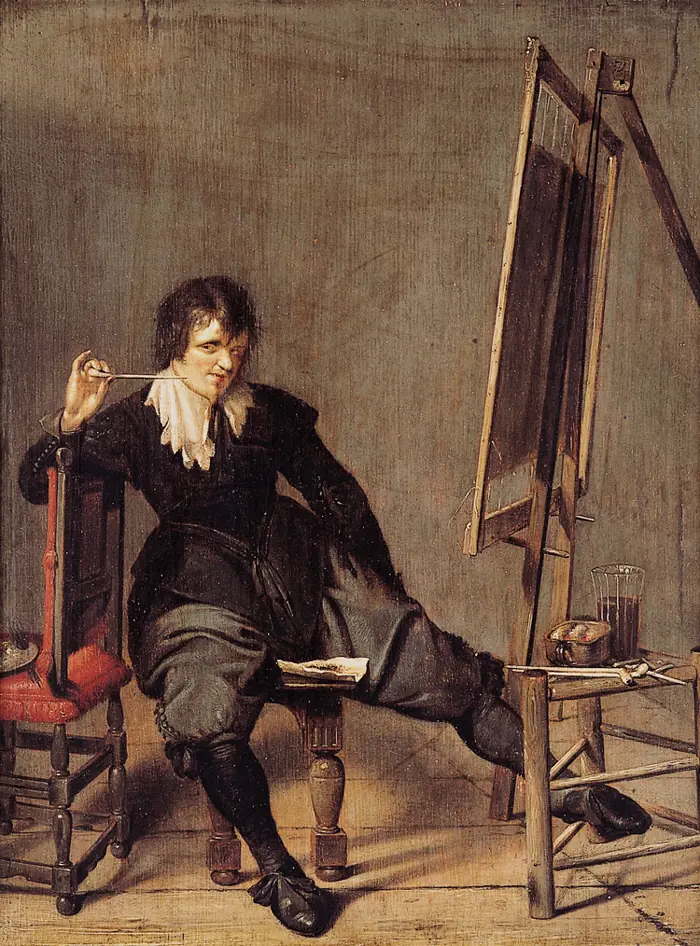 Un artiste dans son atelier - Pieter Codde