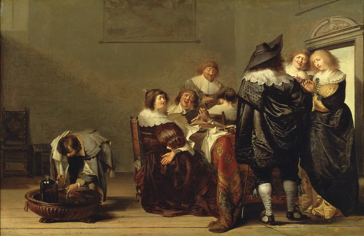 Entreprise faisant de la musique - Pieter Codde