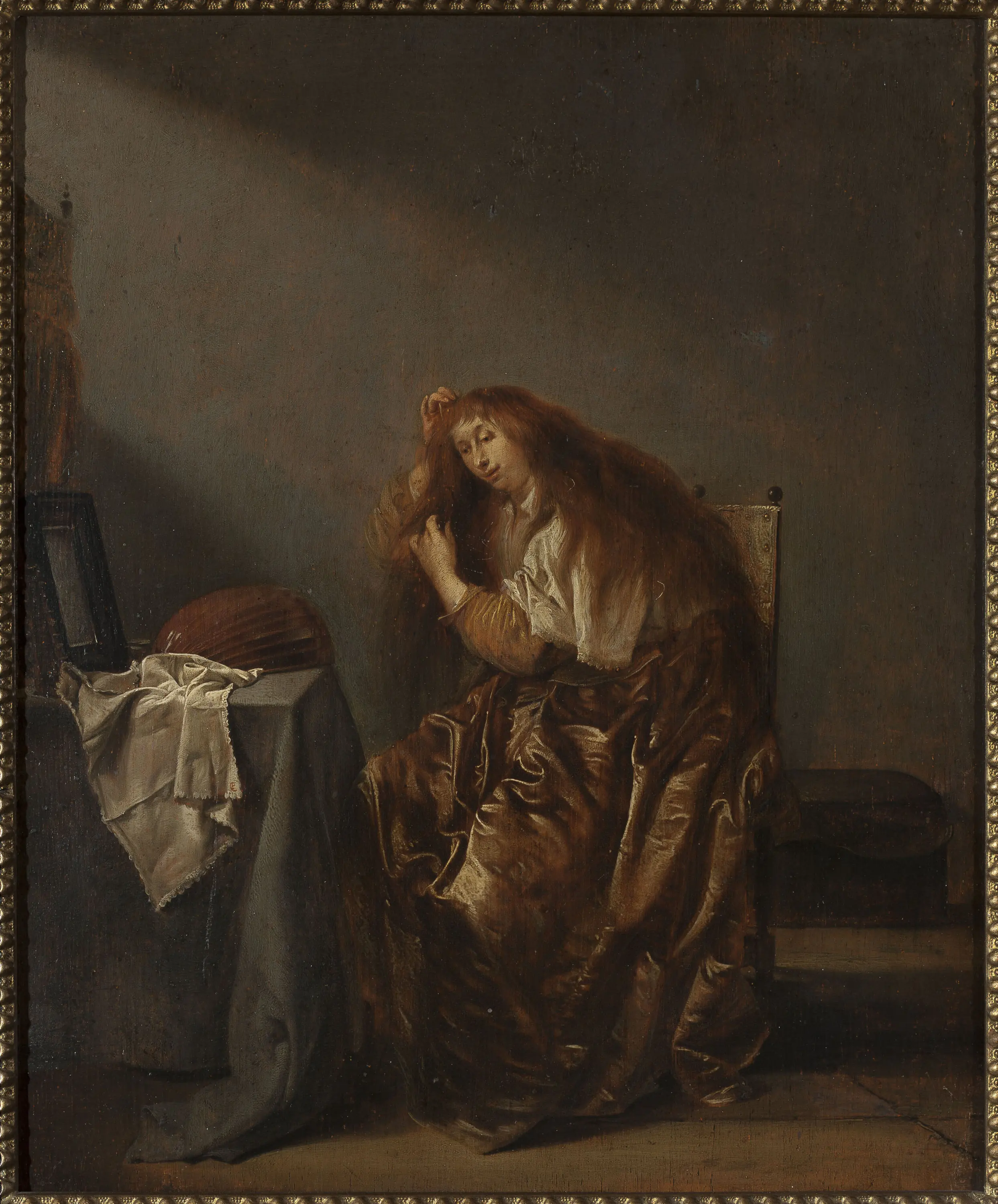 Femme devant le miroir - Pieter Codde