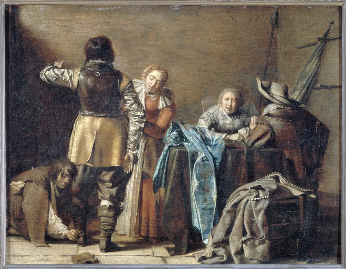 Intérieur de corps de garde - Pieter Codde