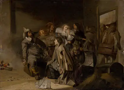 Un interrogatoire d'un prisonnier - Pieter Codde