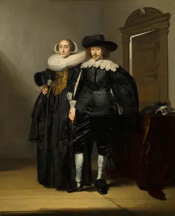 Portrait d'un couple - Pieter Codde