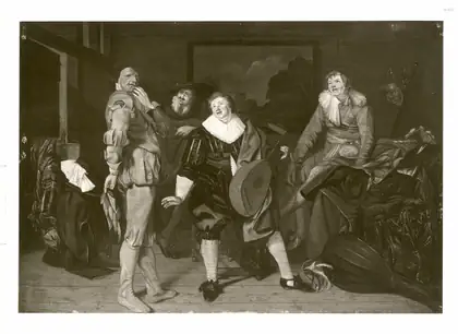 Préparation pour le carnaval - Pieter Codde