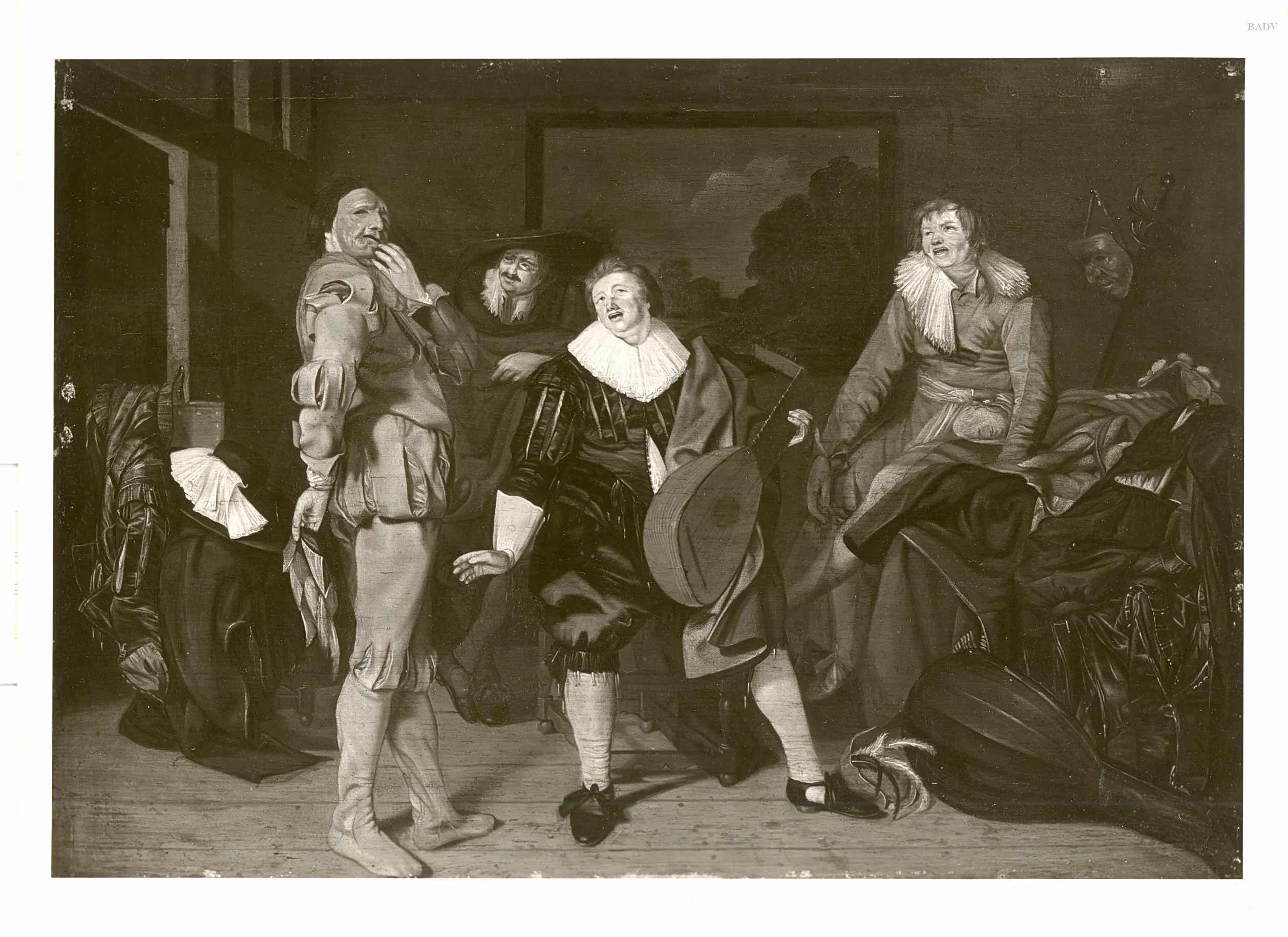 Préparation pour le carnaval - Pieter Codde