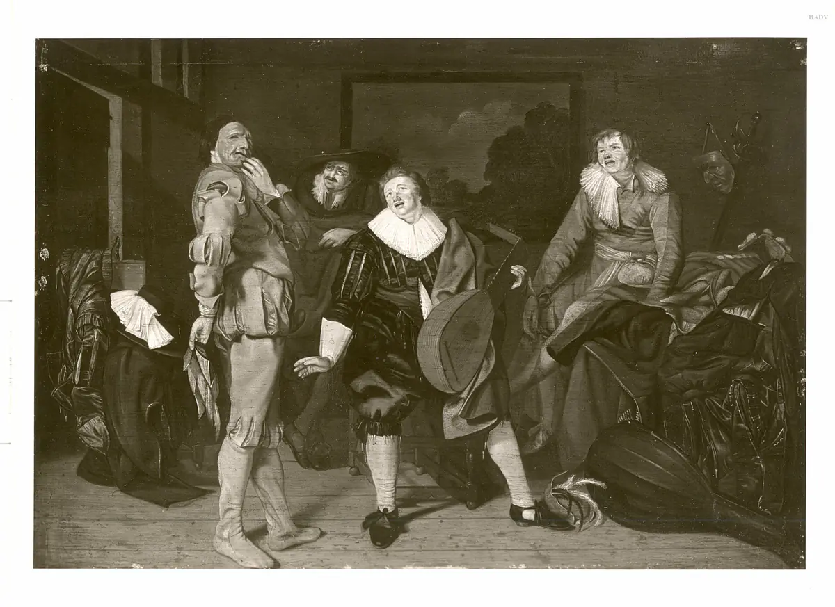 Préparation pour le carnaval - Pieter Codde