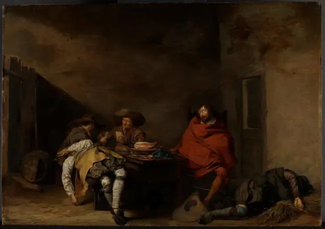 La salle des gardes - Pieter Codde