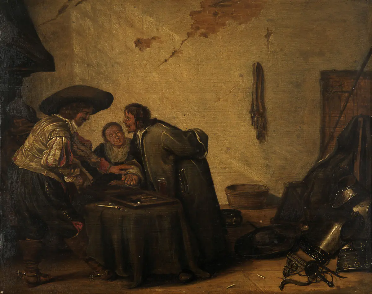 Le Trictrac - Pieter Codde