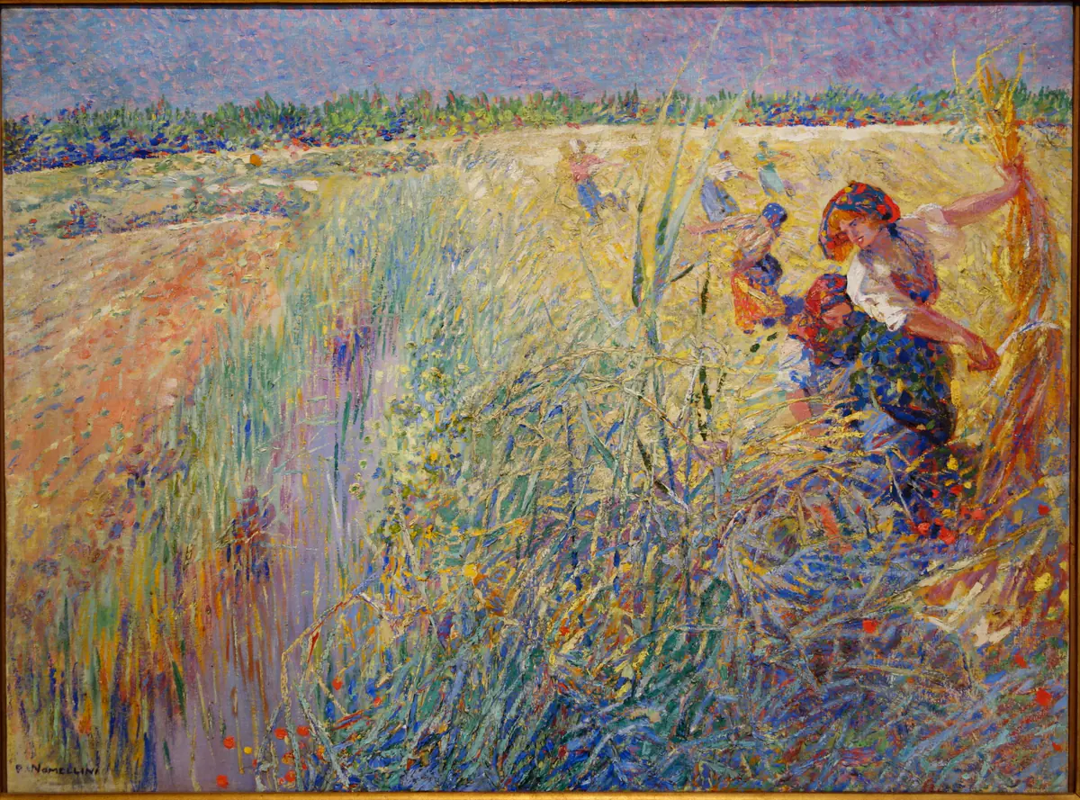 La Moisson - Plinio Nomellini