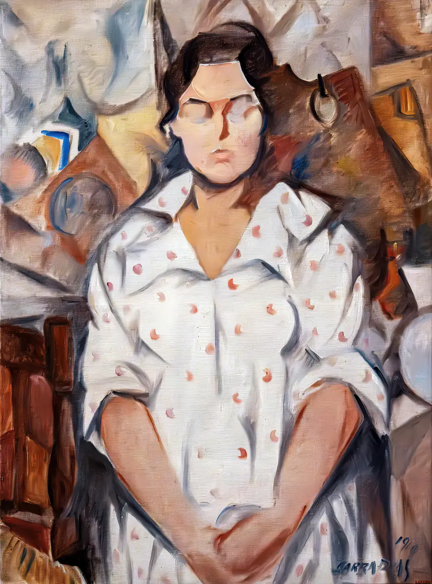 Portrait de Pilar - Rafael Barradas