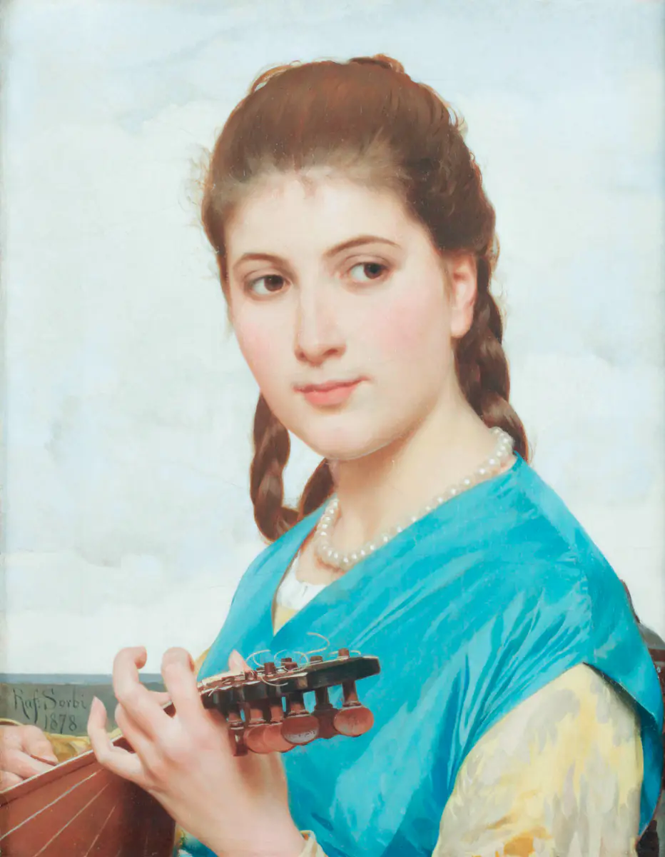 La Mandoline - Raffaello Sorbi