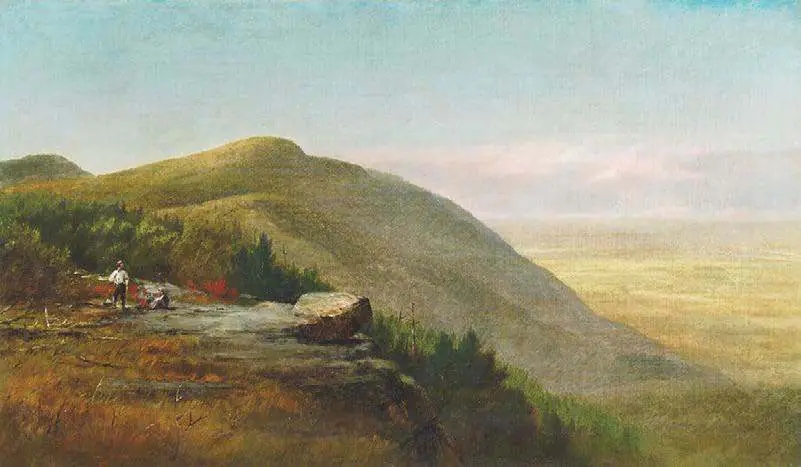 Brume dans la vallée - Ralph Albert Blakelock