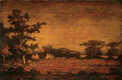 Campement dans les bois - Ralph Albert Blakelock