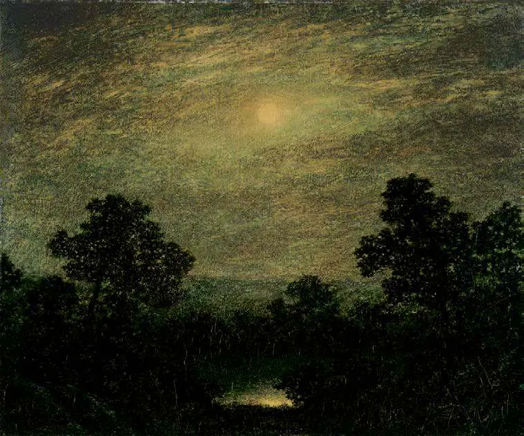 Clair de lune — petite lumière sur l’eau - Ralph Albert Blakelock